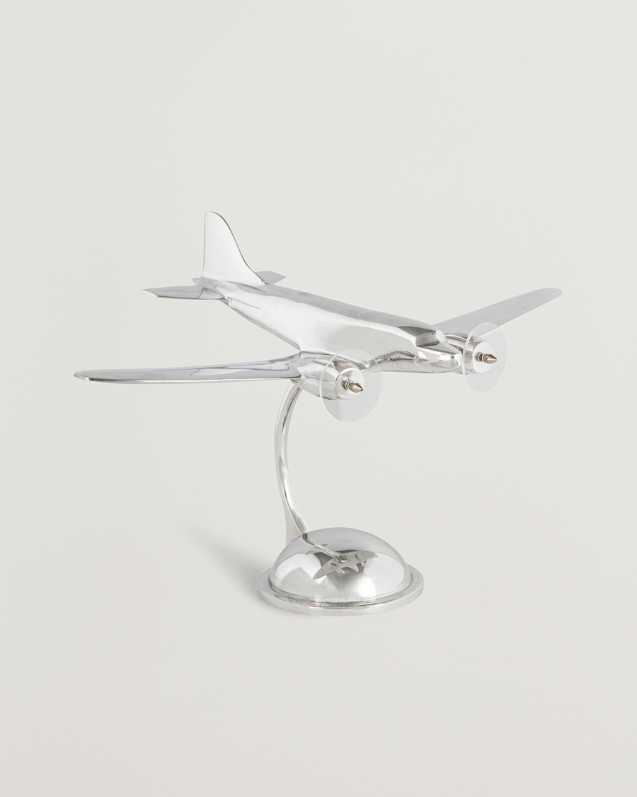 Mies | Koristeet | Authentic Models | Desktop DC-3 Airplane Silver
