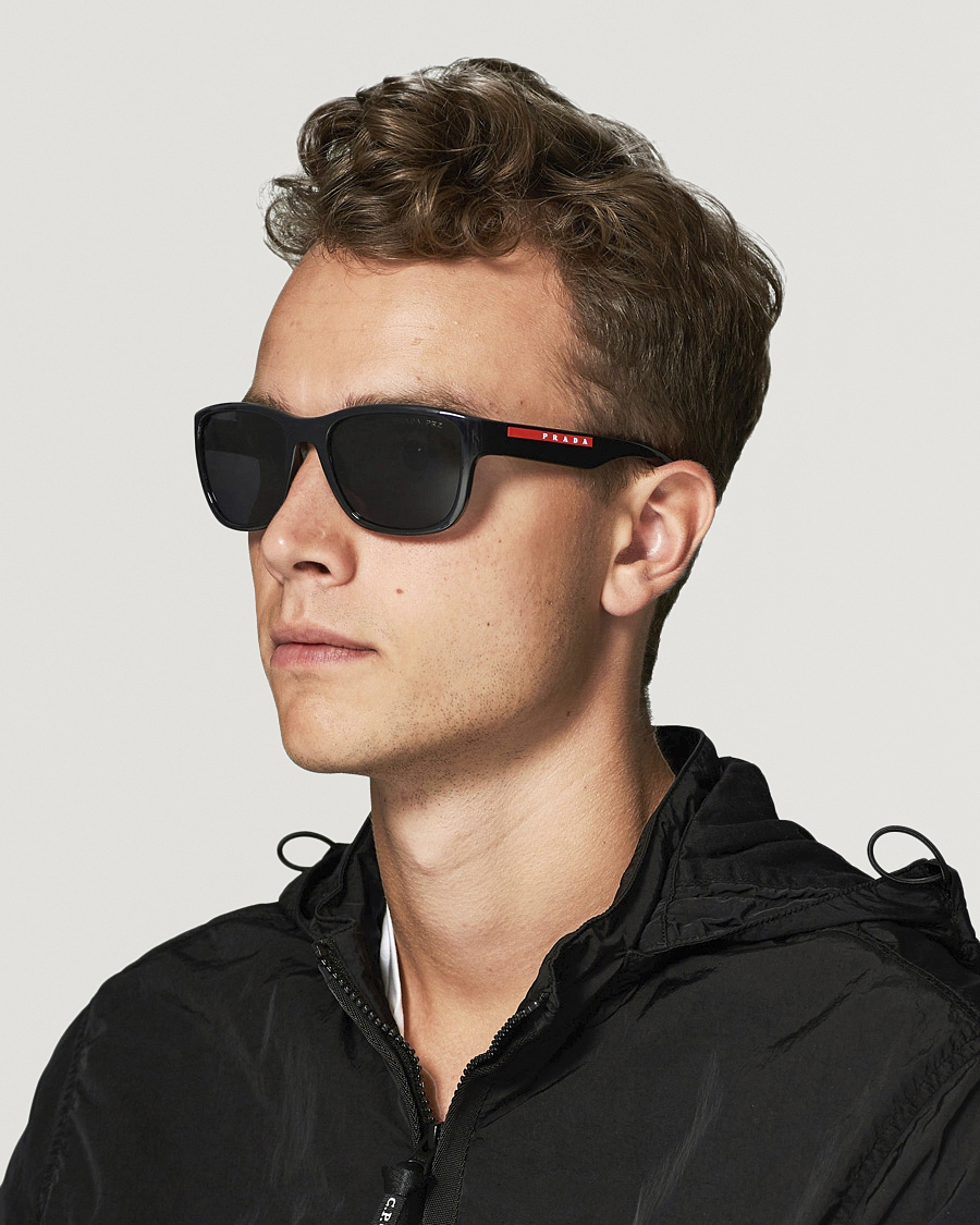 Mies | Aurinkolasit | Prada Linea Rossa | 0PS 01US Polarized Sunglasses Black