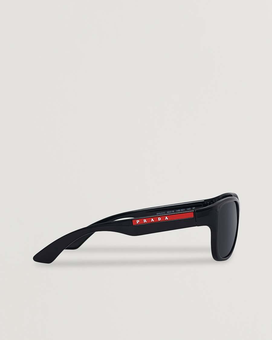 Mies | Prada Linea Rossa 0PS 01US Polarized Sunglasses Black | Prada Linea Rossa | 0PS 01US Polarized Sunglasses Black