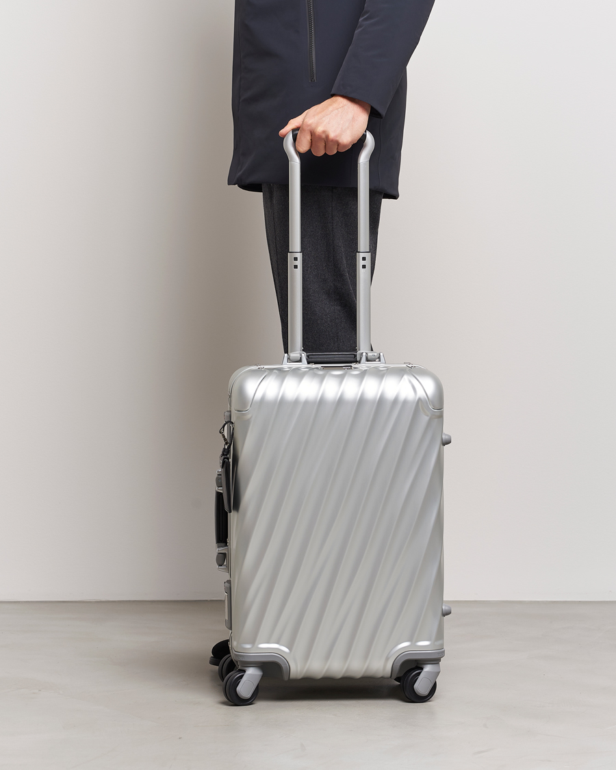 Mies |  | TUMI | International Carry-on Aluminum Trolley Silver
