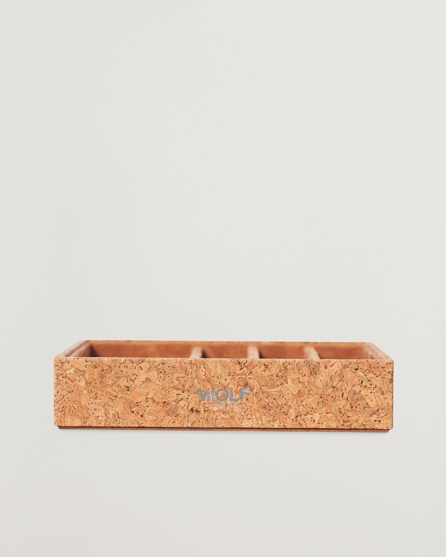 Mies | WOLF Analog/Shift 1976 Watch Tray Cork | WOLF | Analog/Shift 1976 Watch Tray Cork