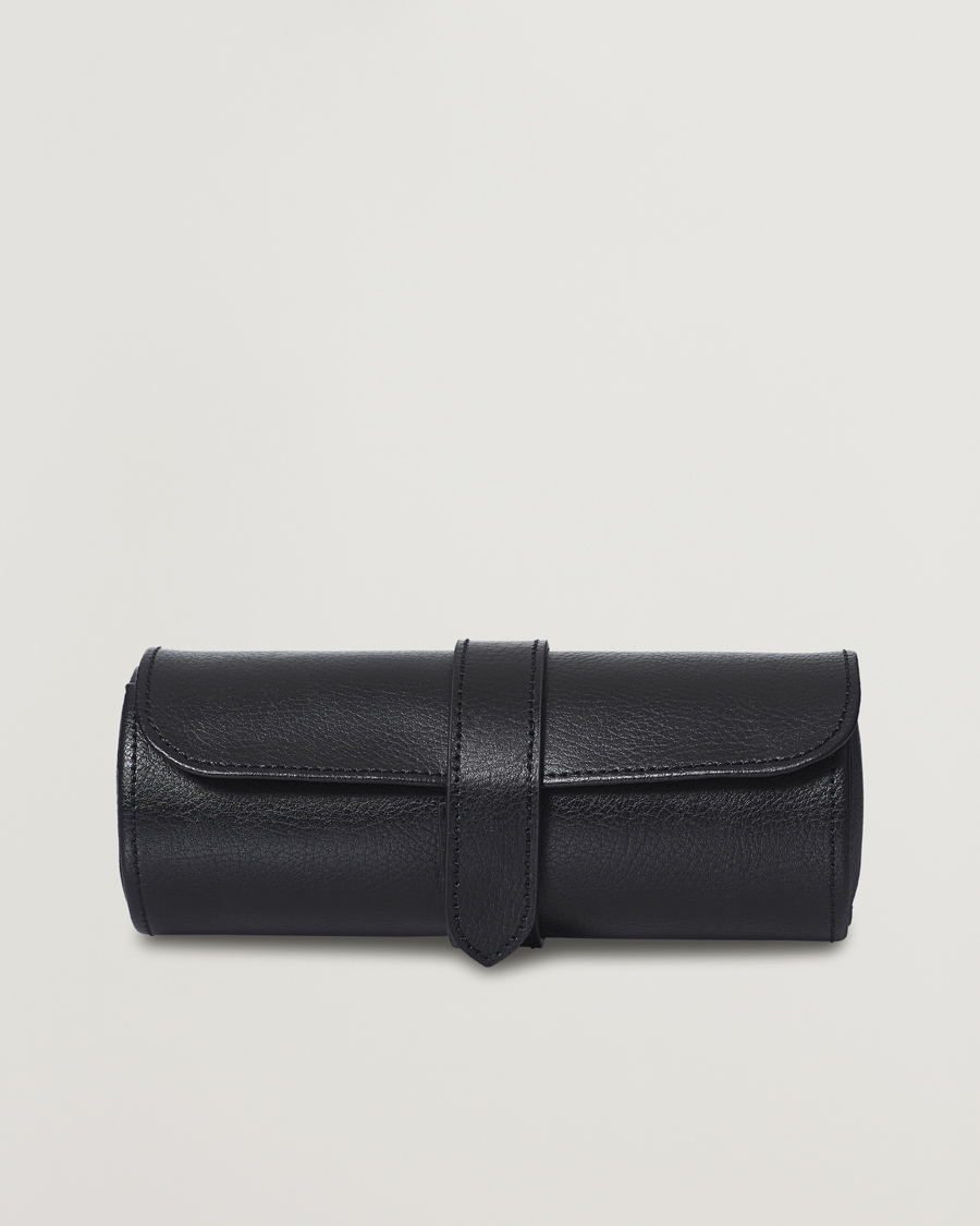 Mies | Kello- ja korurasiat | WOLF | Blake Triple Watch Roll Black/Purple