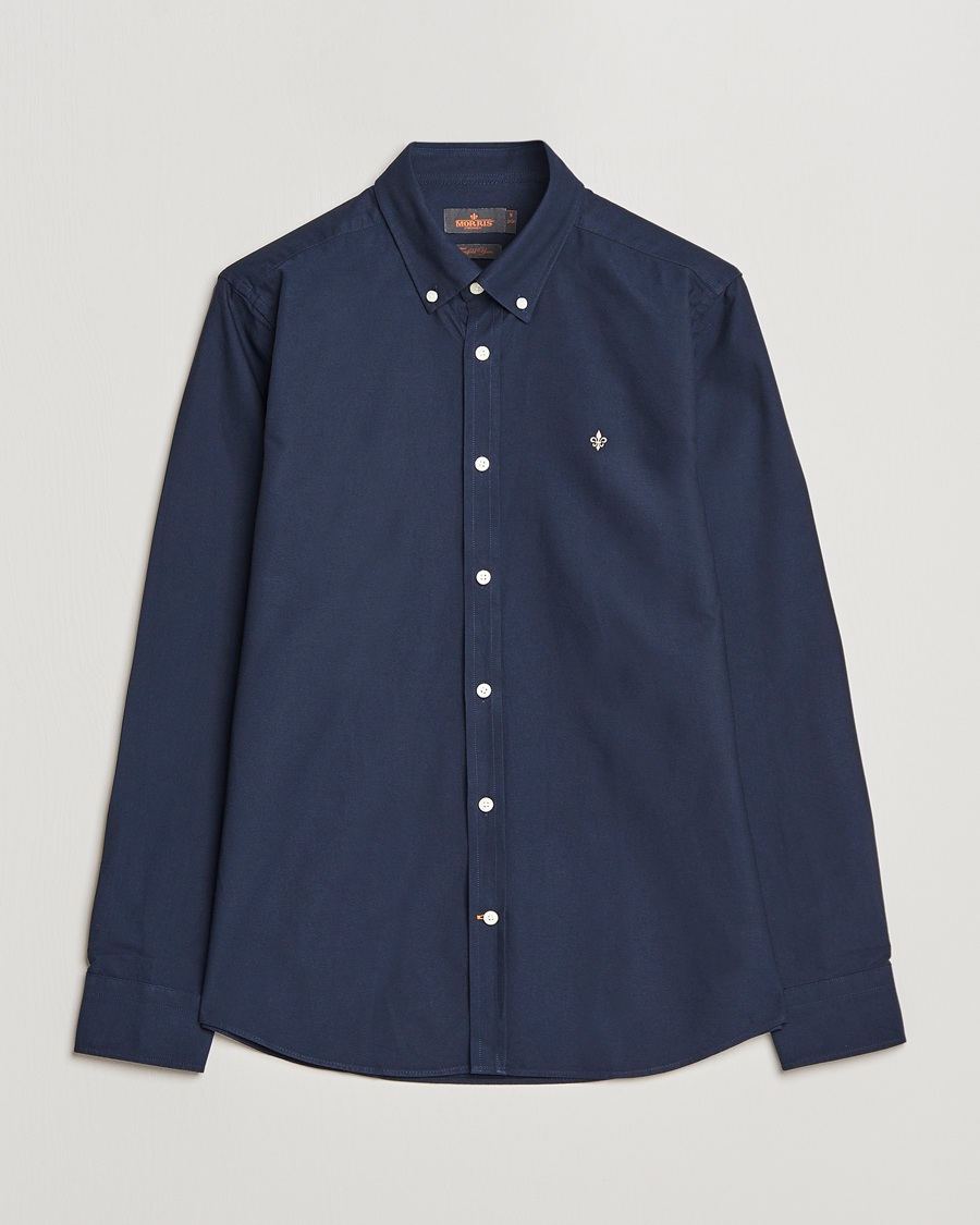 Mies | Kauluspaidat | Morris | Douglas Oxford Shirt Navy