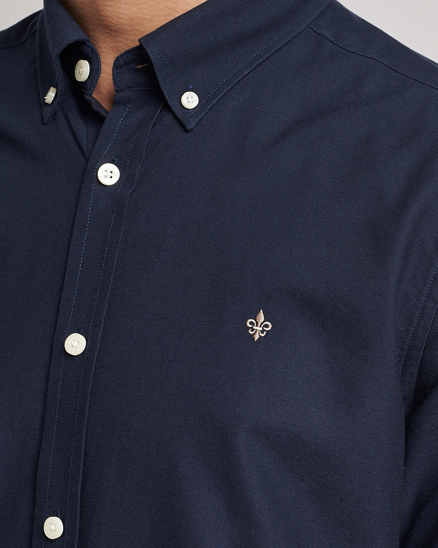 Mies | Kauluspaidat | Morris | Douglas Oxford Shirt Navy