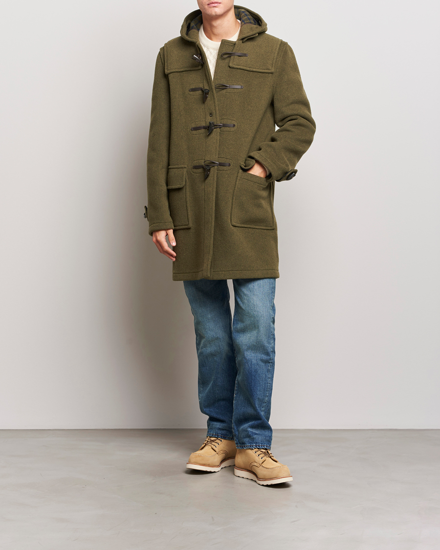 Mies | Best of British | Gloverall | Morris Duffle Coat Loden/Check