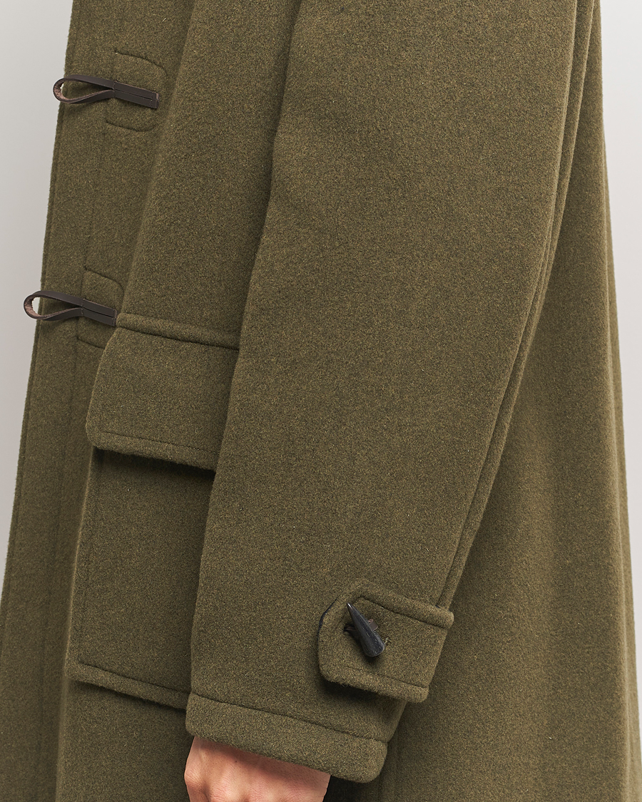 Mies | Takit | Gloverall | Morris Duffle Coat Loden Green/Check