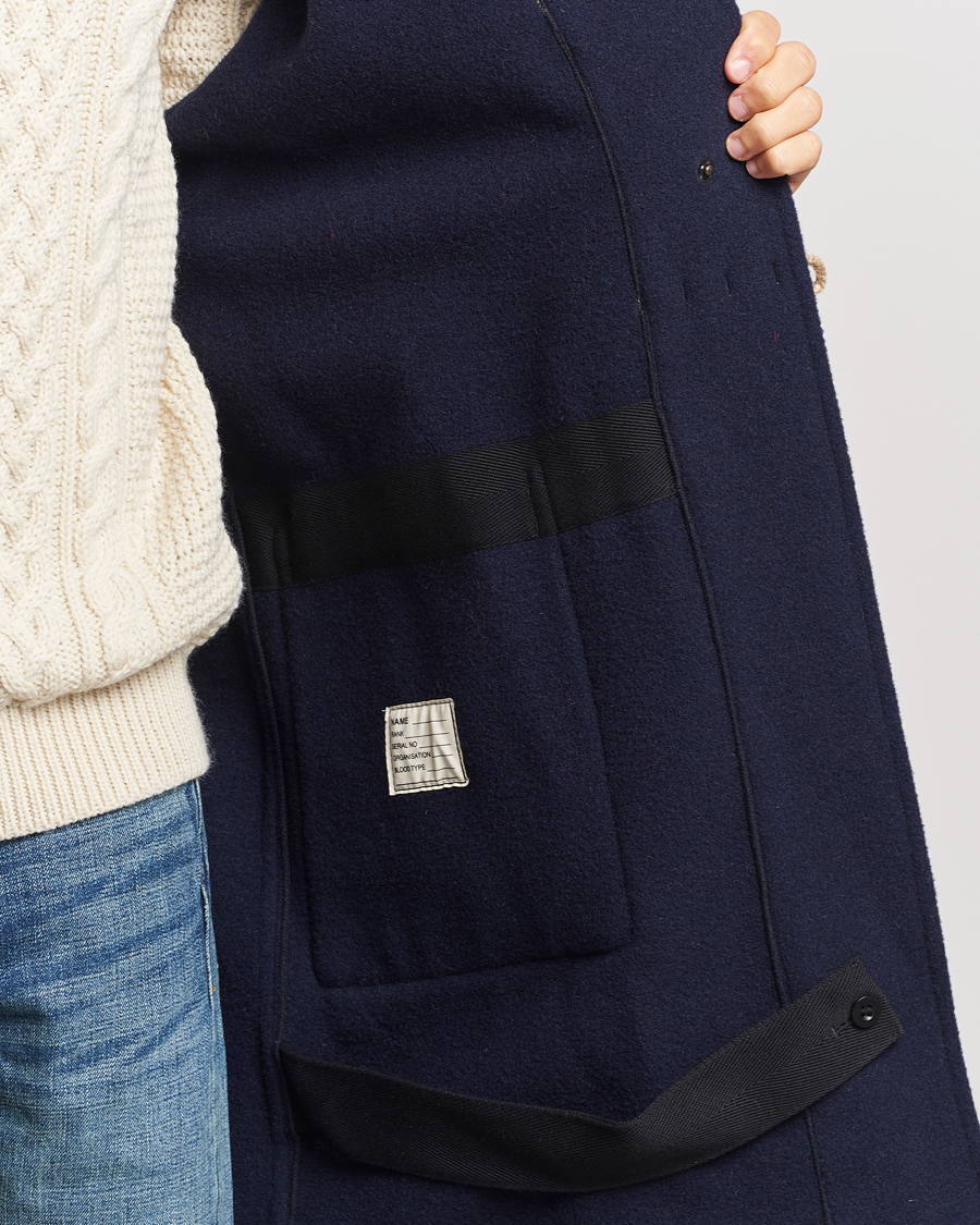 Mies | Takit | Gloverall | 575 Monty Original Duffle Coat Navy