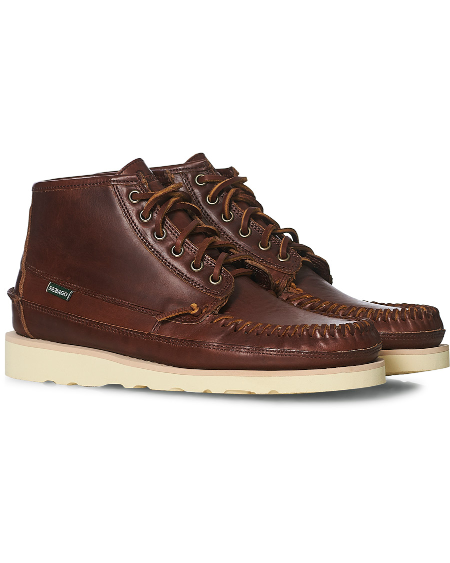 Mies | Sebago Campsides Seneca Mid Leather Boot Brown | Sebago | Campsides Seneca Mid Leather Boot Brown