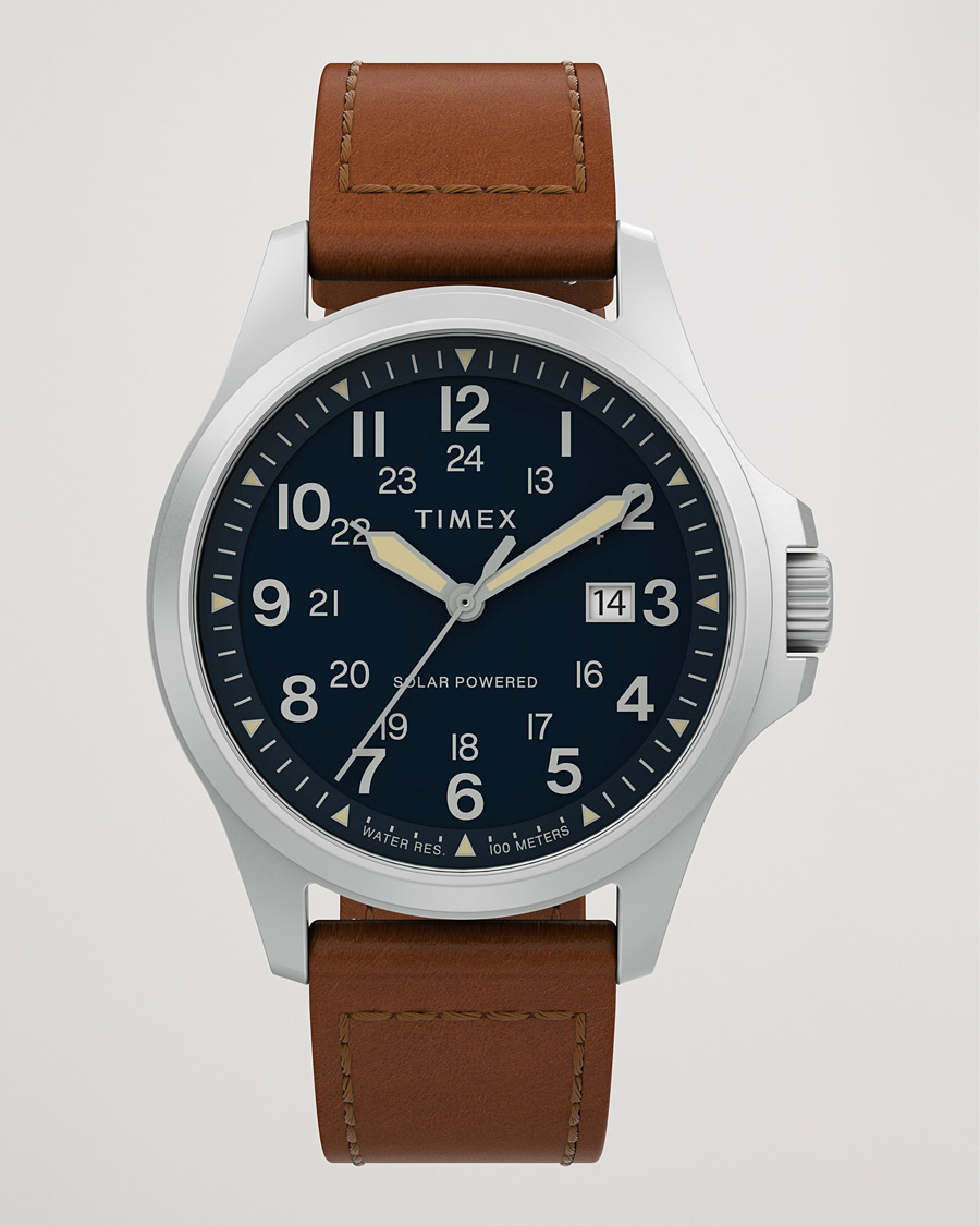 Miehet |  | Timex | Field Post Solar Watch 41mm Blue Dial