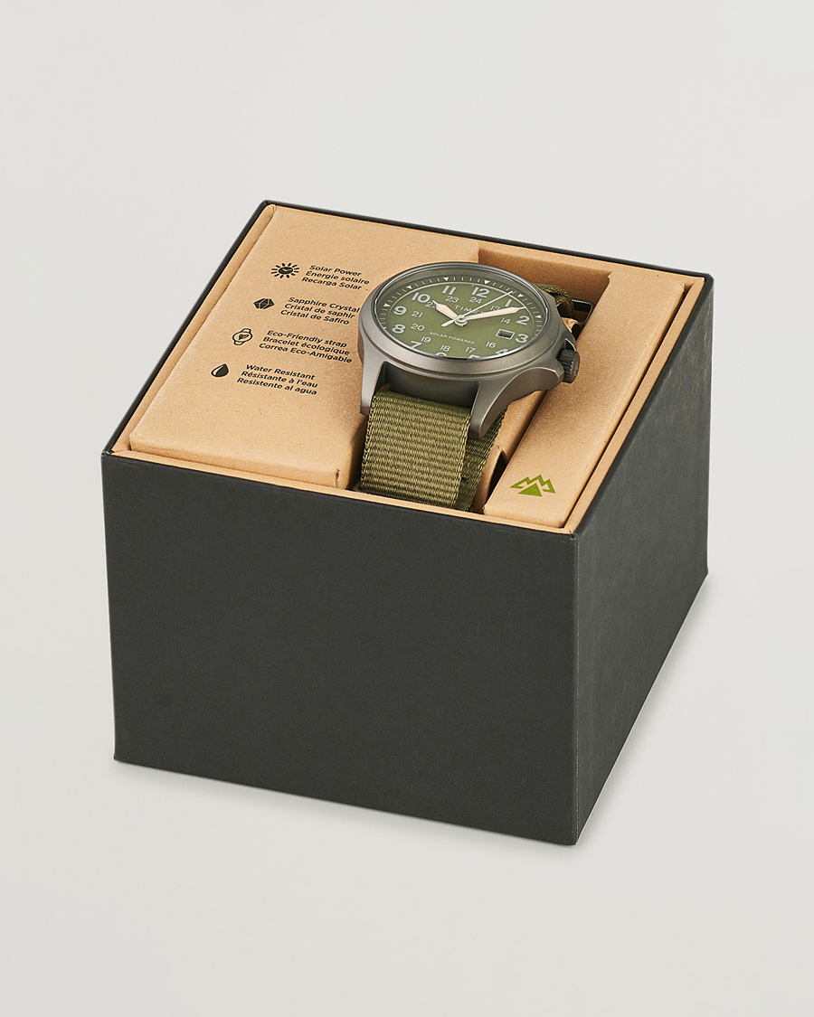 Mies | Timex Field Post Solar Watch 41mm Green Dial | Timex | Field Post Solar Watch 41mm Green Dial