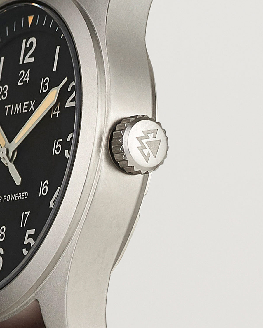 Mies | Timex Field Post Solar Watch 36mm Brown/Black | Timex | Field Post Solar Watch 36mm Brown/Black
