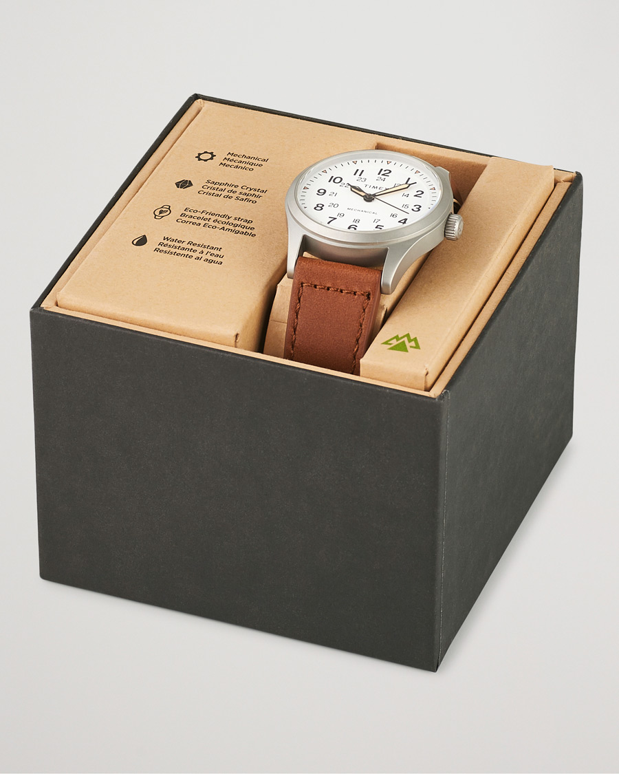 Mies | Timex Field Post Mechanical Watch 38mm White Dial | Timex | Field Post Mechanical Watch 38mm White Dial