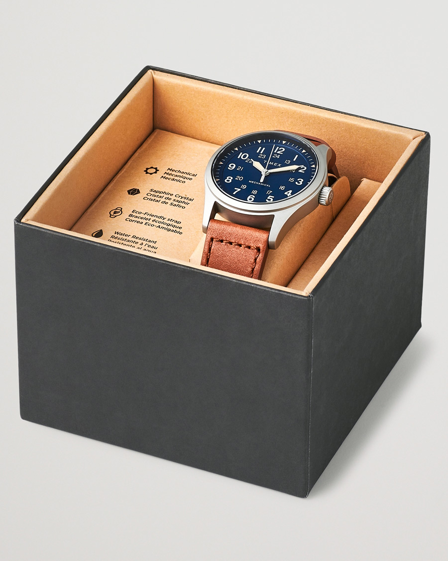 Mies | Timex Field Post Mechanical Watch 38mm Blue Dial | Timex | Field Post Mechanical Watch 38mm Blue Dial