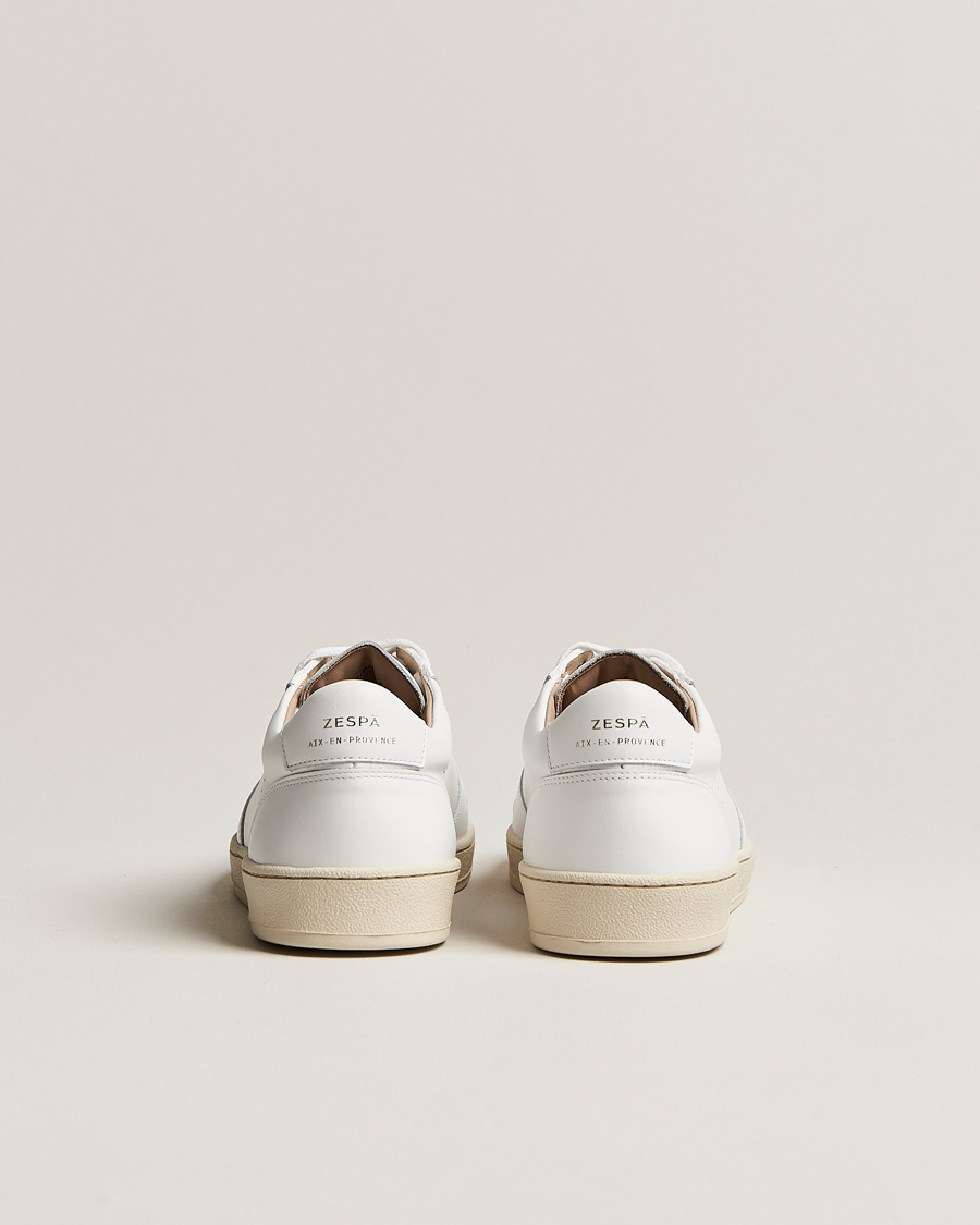 Mies | Zespà ZSP23 APLA Leather Sneakers White | Zespà | ZSP23 APLA Leather Sneakers White