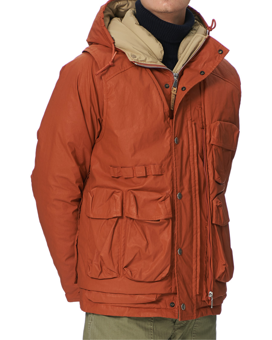Mies |  | Holubar | M066 Deer Hunter Modular Coated Jacket Dark Orange