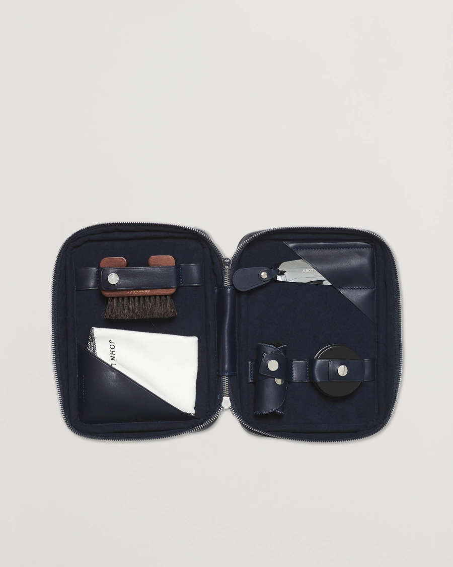 Mies | Kenkien huolto | John Lobb | Shoe Care Travel Case Navy