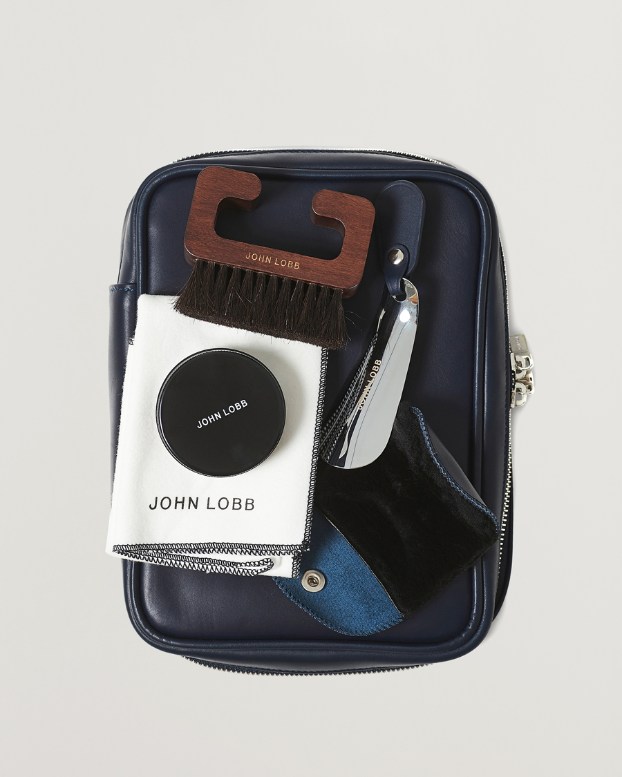 Mies | Kenkien huolto | John Lobb | Shoe Care Travel Case Navy