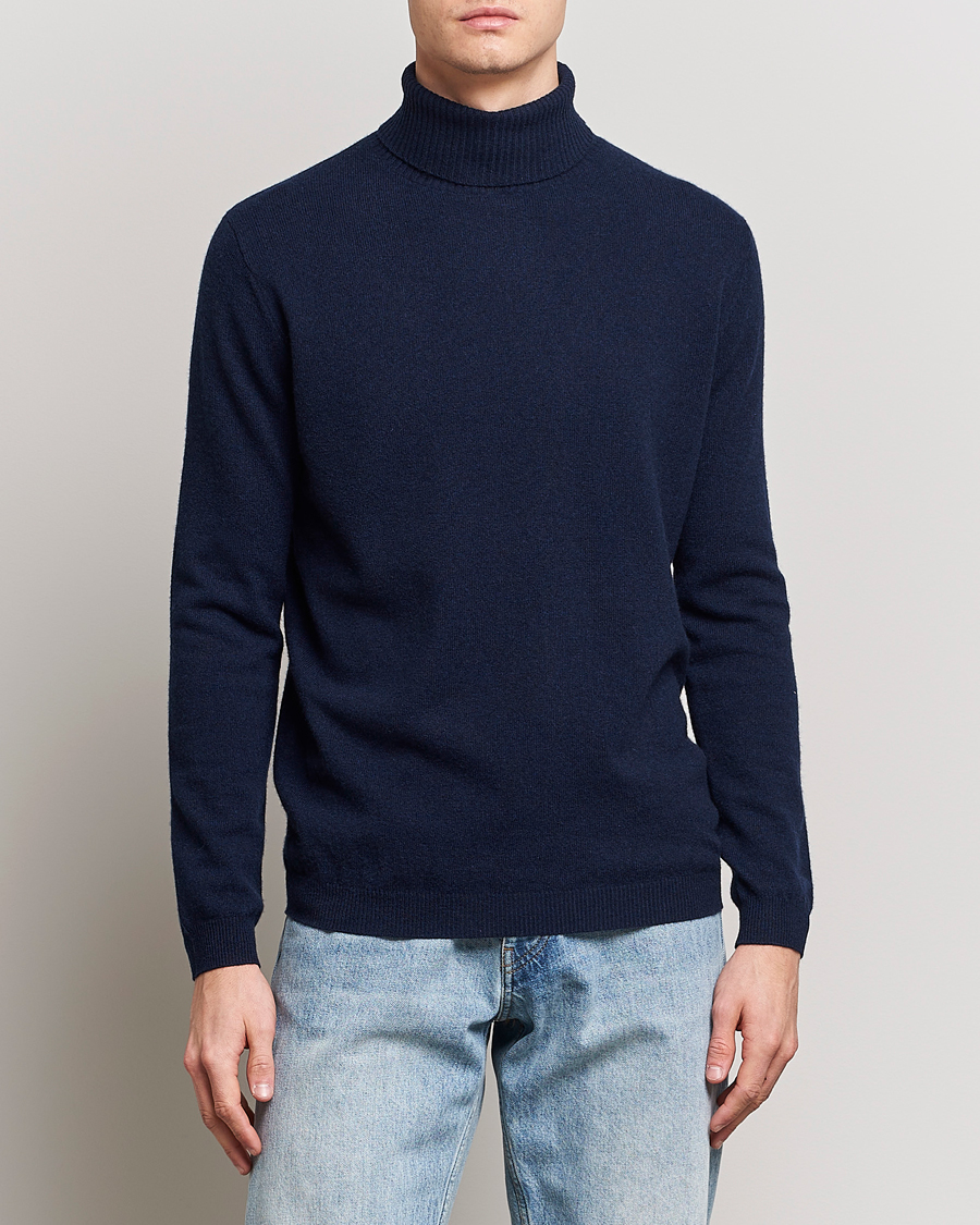 Mies | People's Republic of Cashmere | People's Republic of Cashmere | Cashmere Turtleneck Navy