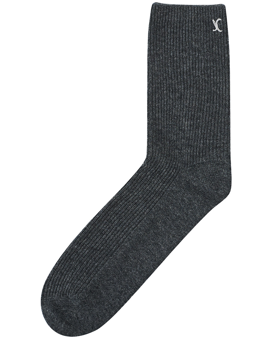 Mies | Alusvaatteet | People's Republic of Cashmere | Cashmere Socks Dark Grey