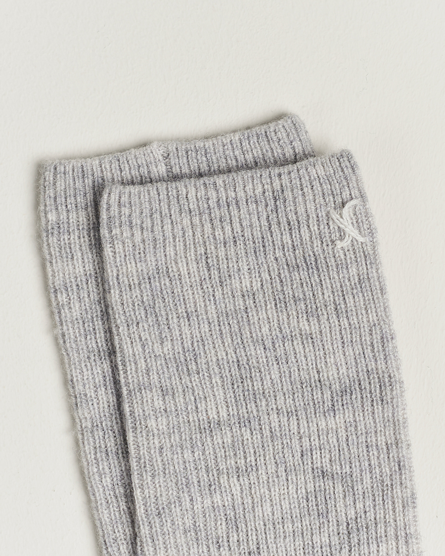 Mies | Alusvaatteet | People's Republic of Cashmere | Cashmere Socks Ash Grey