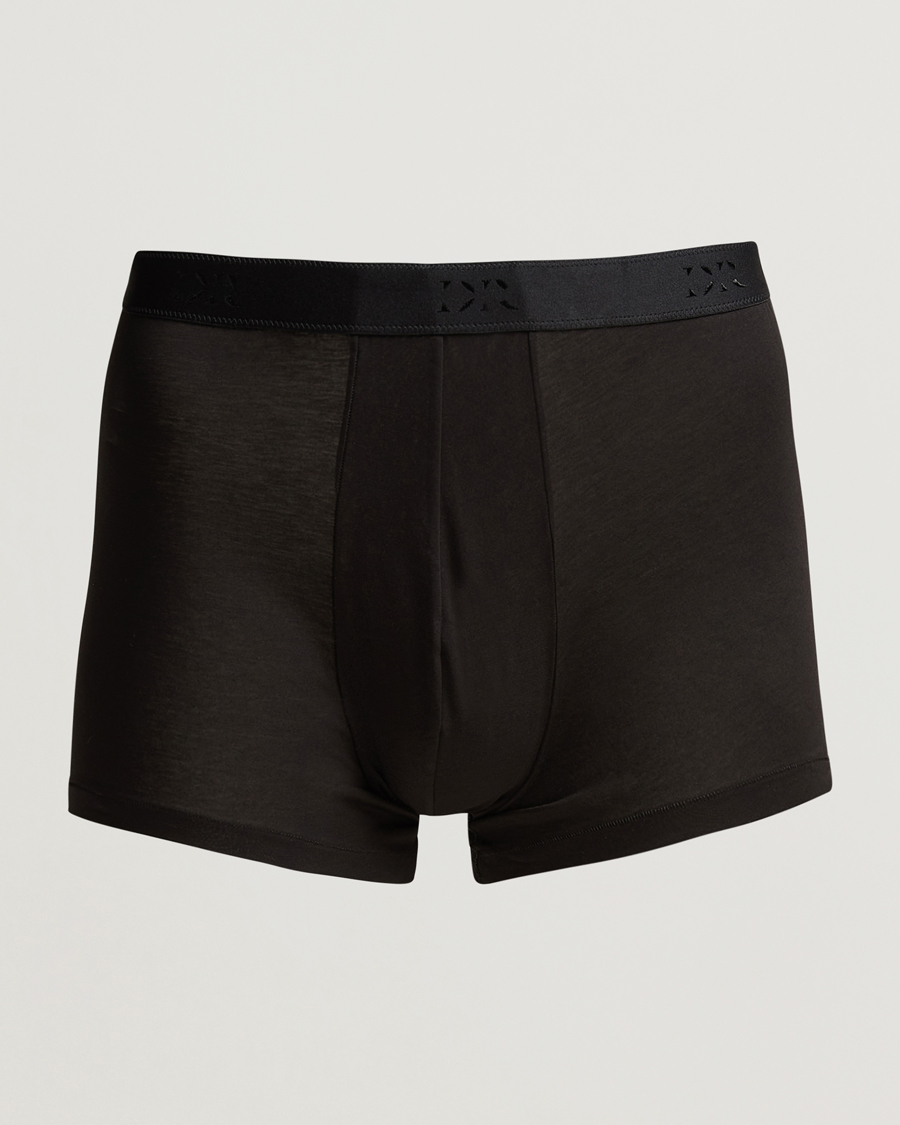 Mies | Alusvaatteet | Derek Rose | Pima Cotton Stretch Trunk Black