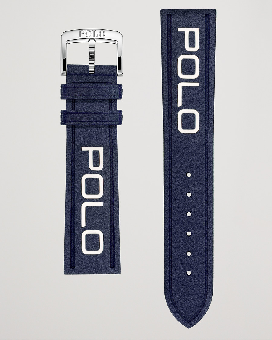 Mies | Polo Ralph Lauren Sporting Rubber Strap Blue/White | Polo Ralph Lauren | Sporting Rubber Strap Blue/White