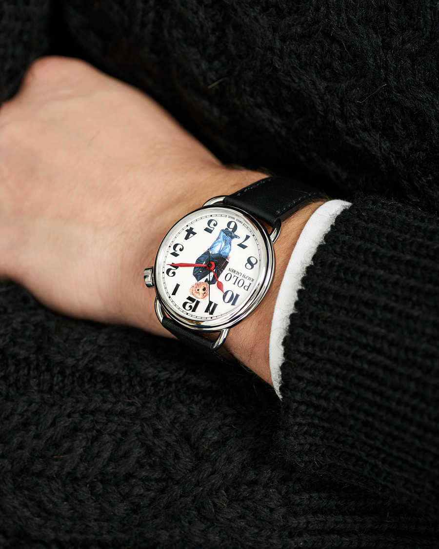 Mies | Polo Ralph Lauren 42mm Automatic Denim Tux Bear White Dial | Polo Ralph Lauren | 42mm Automatic Denim Tux Bear White Dial
