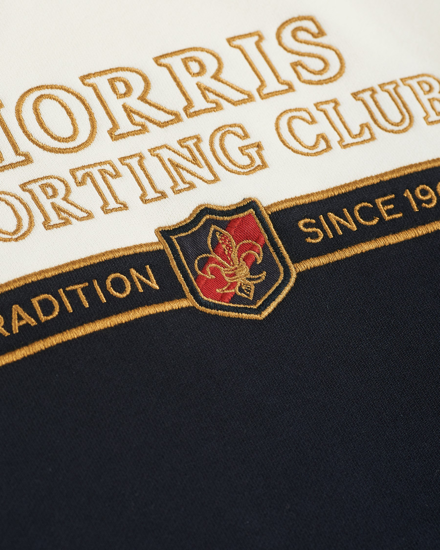 Mies | Puserot | Morris | Warwick Logo Sweatshirt Off White