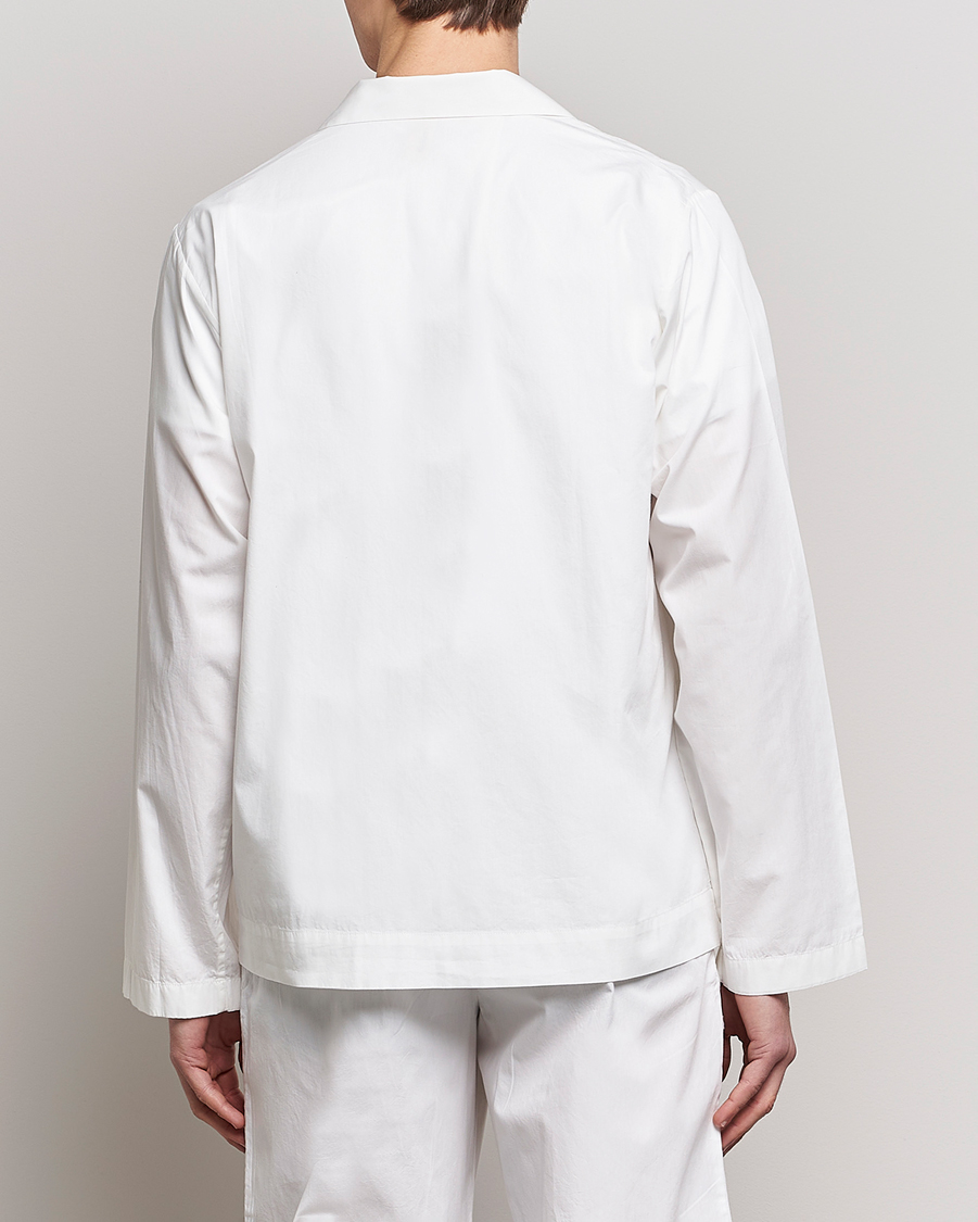Mies | Yöpuvut ja kylpytakit | Tekla | Poplin Pyjama Shirt Alabaster White