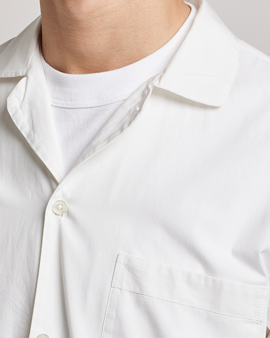 Mies | Yöpuvut ja kylpytakit | Tekla | Poplin Pyjama Shirt Alabaster White