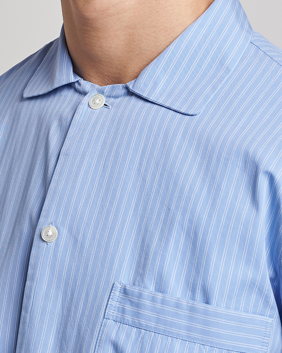 Mies | Yöpuvut ja kylpytakit | Tekla | Poplin Pyjama Shirt Pin Stripes
