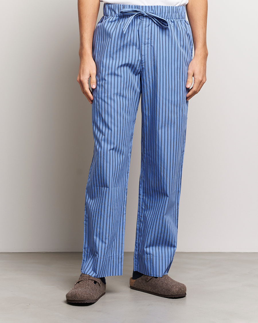 Mies | Yöpuvun housut | Tekla | Poplin Pyjama Pants Boro Stripes