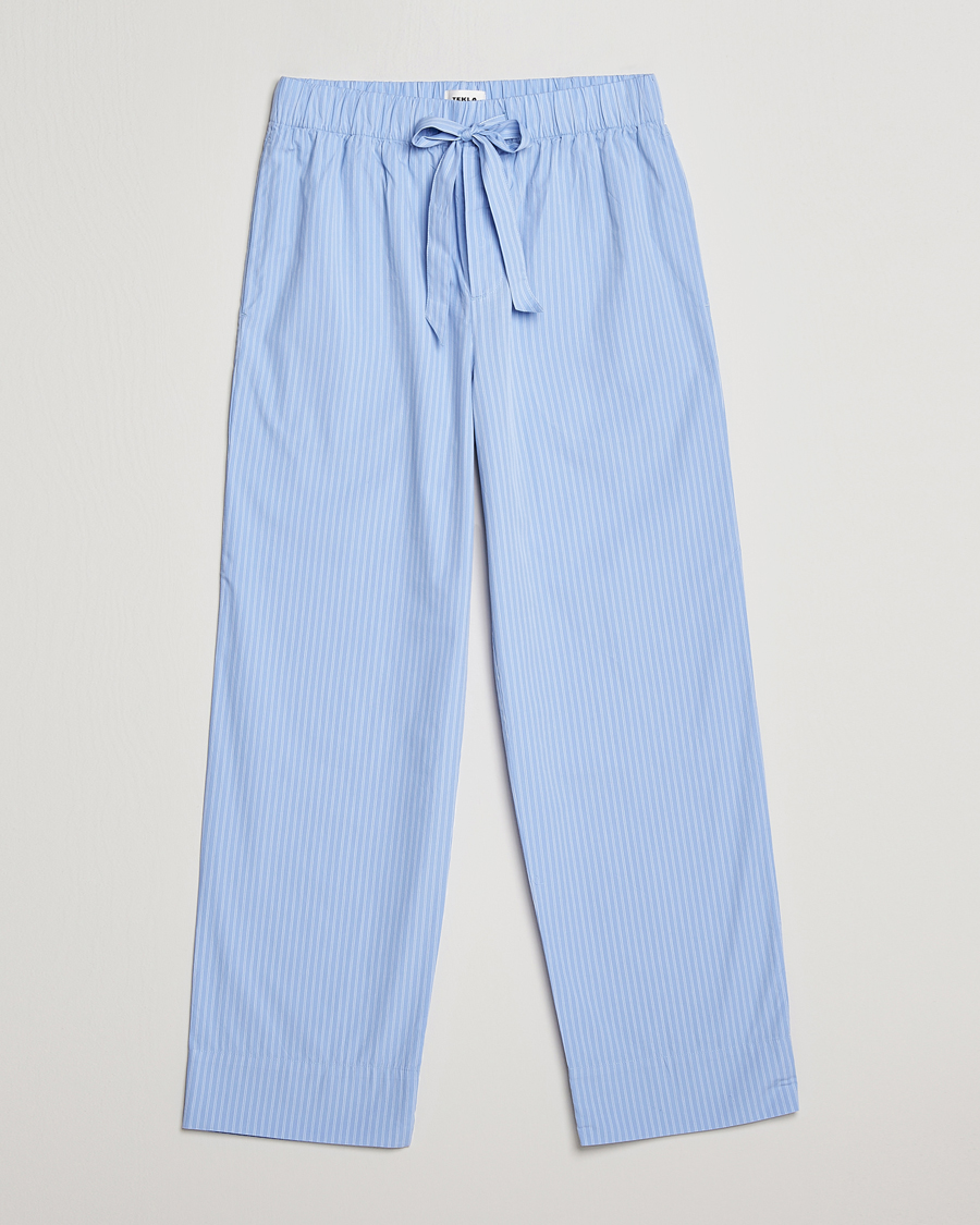 Mies | Yöpuvut ja kylpytakit | Tekla | Poplin Pyjama Pants Pin Stripes