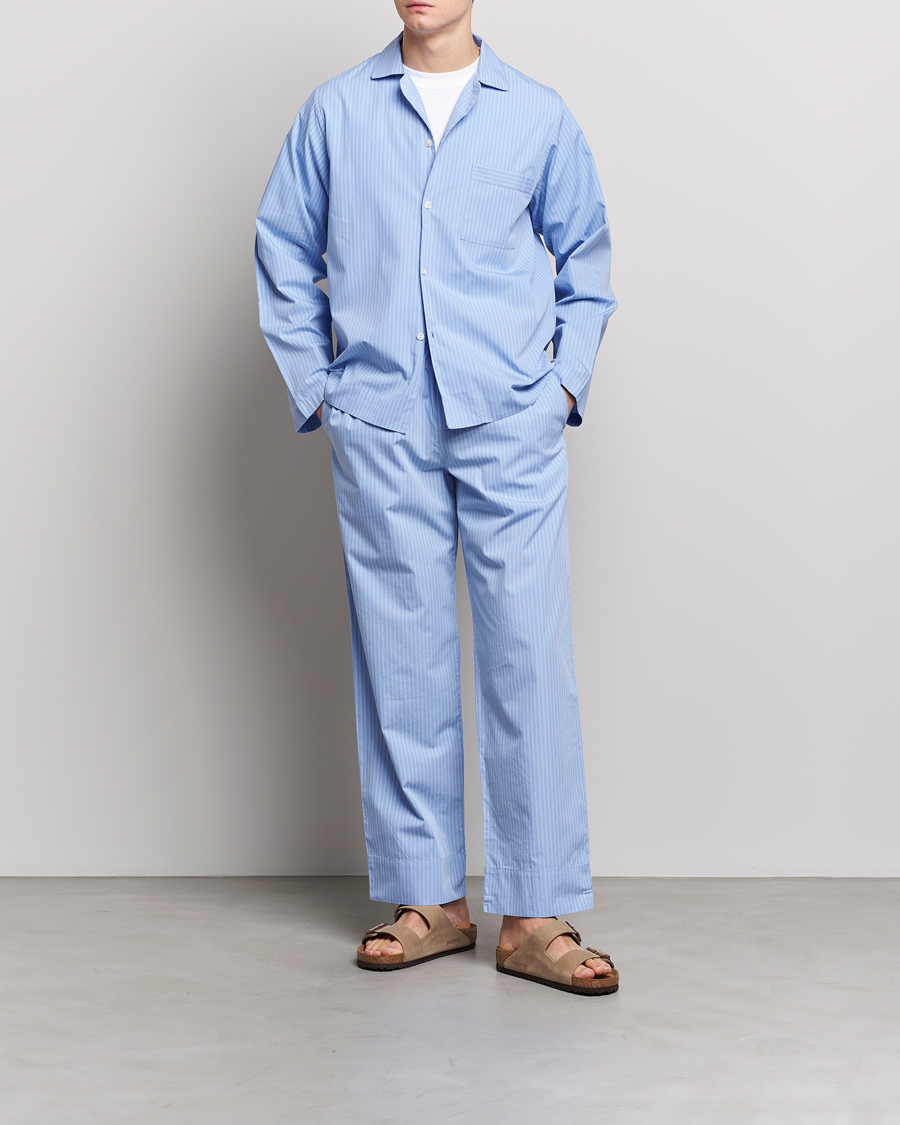 Mies | Yöpuvut ja kylpytakit | Tekla | Poplin Pyjama Pants Pin Stripes