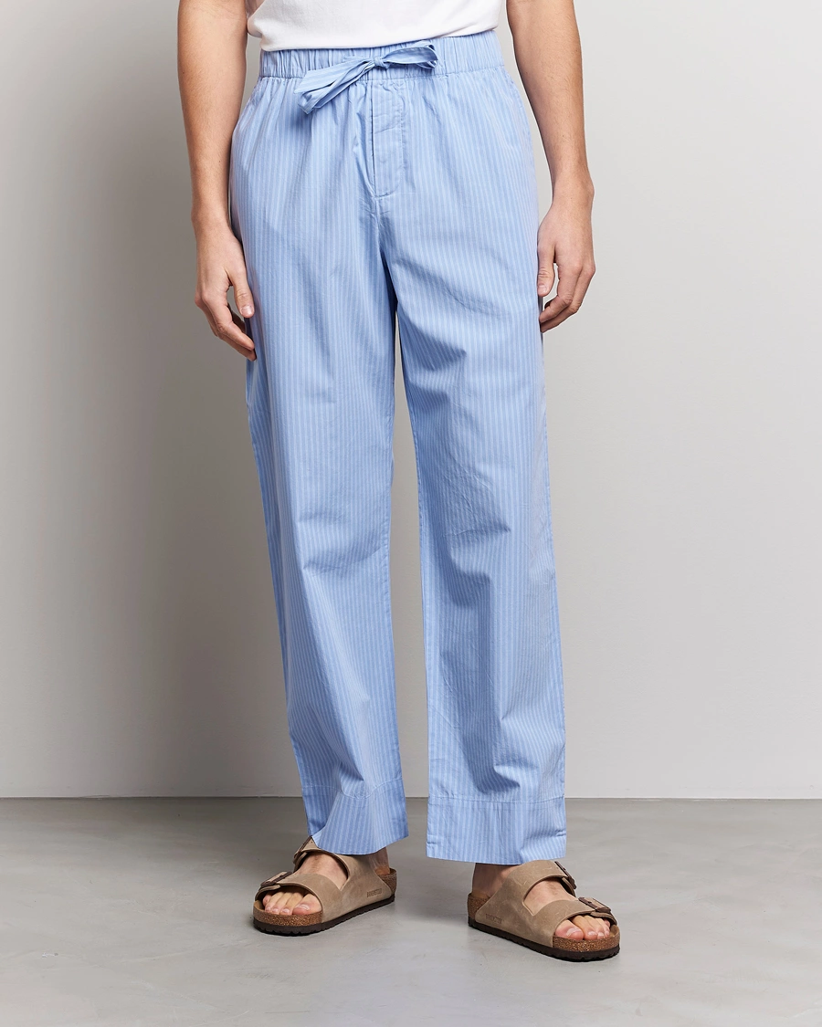 Mies | Yöpuvut | Tekla | Poplin Pyjama Pants Pin Stripes