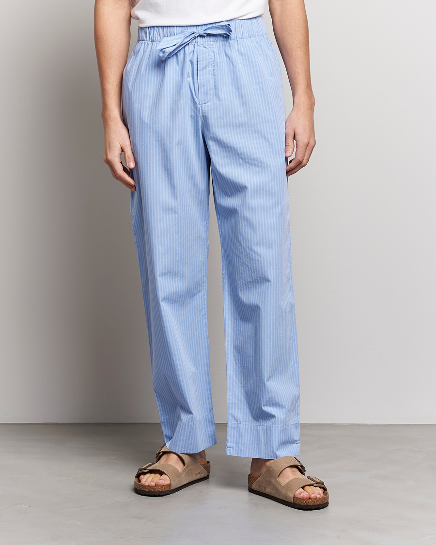 Mies | Yöpuvut ja kylpytakit | Tekla | Poplin Pyjama Pants Pin Stripes