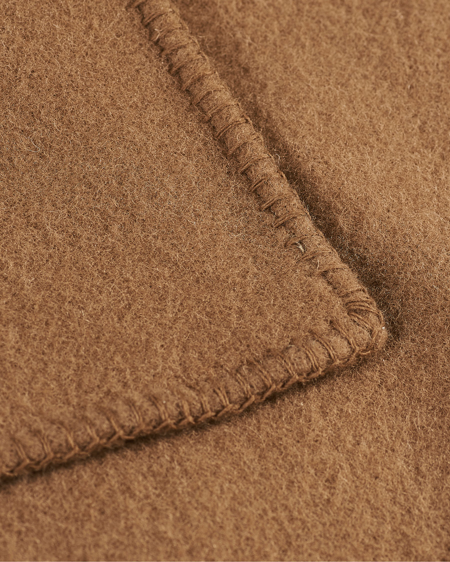 Mies | Kotiin | Tekla | Pure New Wool Blanket Camel