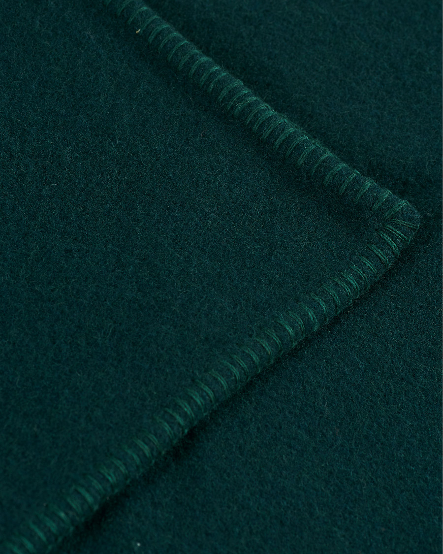 Mies | Tekla Pure New Wool Blanket Dark Green | Tekla | Pure New Wool Blanket Dark Green