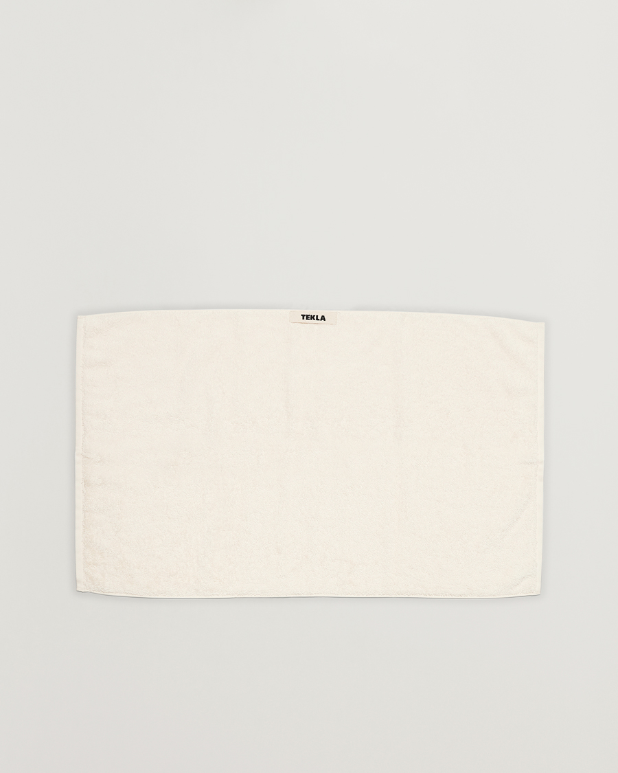 Mies | Pyyhkeet | Tekla | Organic Terry Hand Towel Ivory