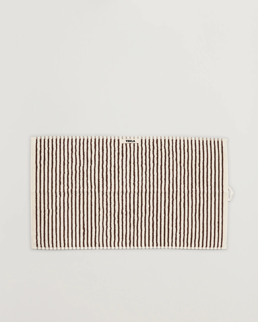Mies |  | Tekla | Organic Terry Hand Towel Kodiak Stripes