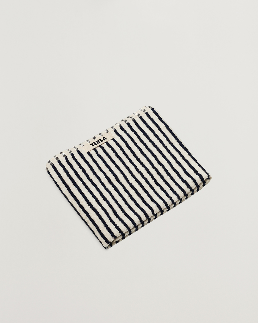 Mies | Tekstiilit | Tekla | Organic Terry Hand Towel Sailor Stripes