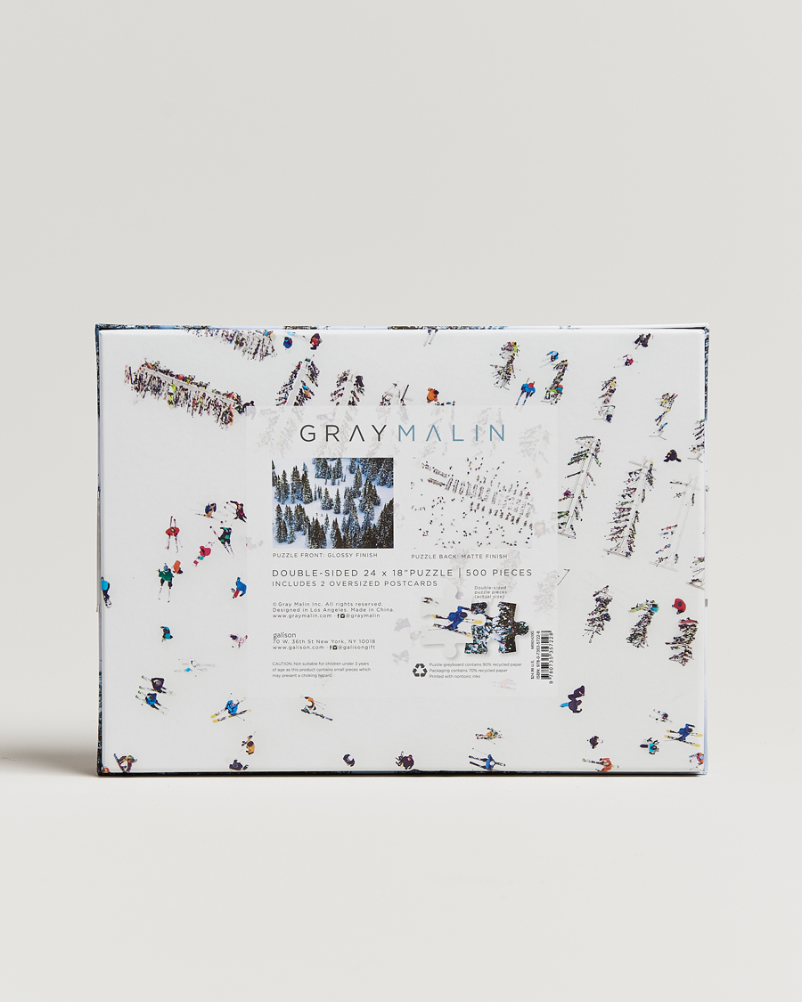 Mies | Urheilu ja vapaa-aika | New Mags | Gray Malin-The Snow Two-sided 500 Pieces Puzzle