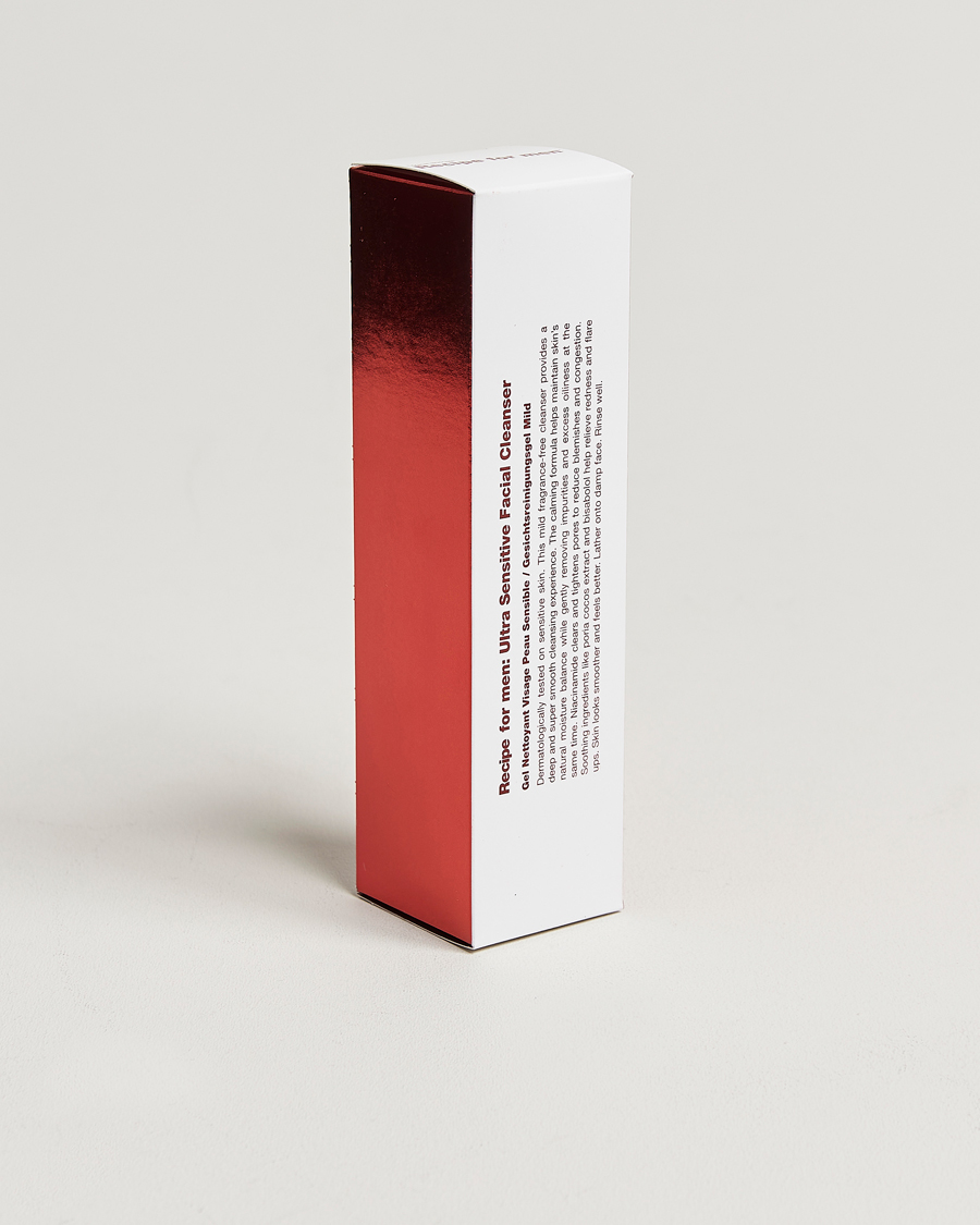 Mies | Ihonhoito | Recipe for men | Ultra Sensitive Facial Cleanser 100ml