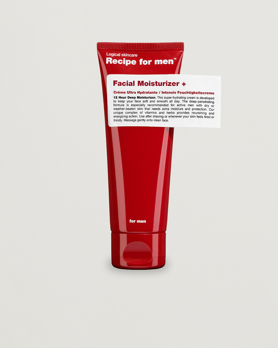 Mies | Ihonhoito | Recipe for men | Facial Moisturizer+ 75ml 