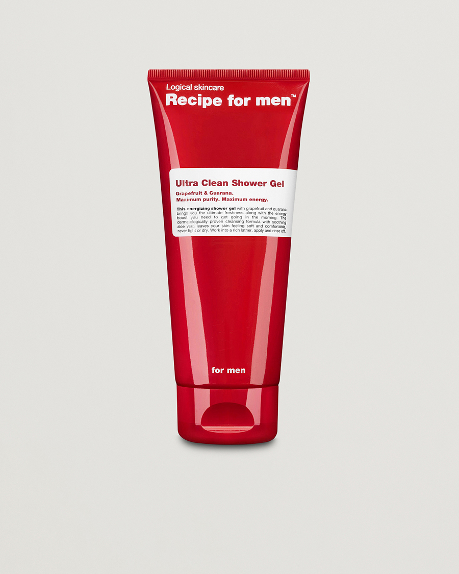 Mies | Ihonhoito | Recipe for men | Ultra Clean Shower Gel 200ml