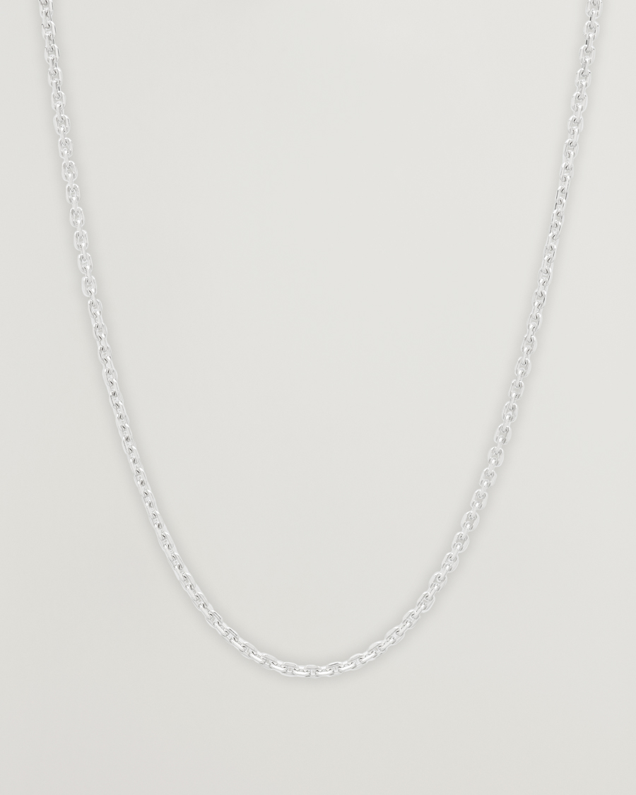 Miehet |  | Tom Wood | Anker Chain Necklace Silver