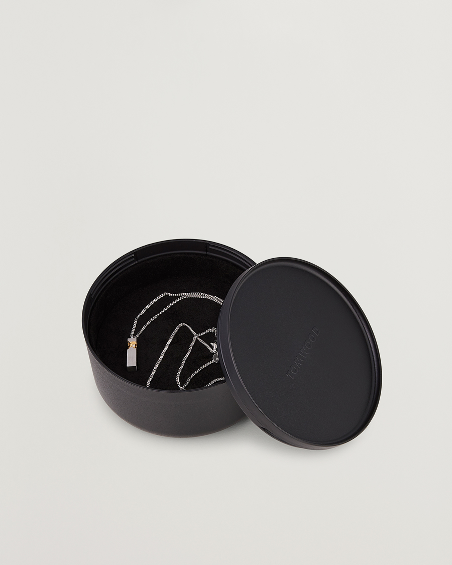 Mies | Tom Wood Mined Cube Pendant Necklace Silver | Tom Wood | Mined Cube Pendant Necklace Silver