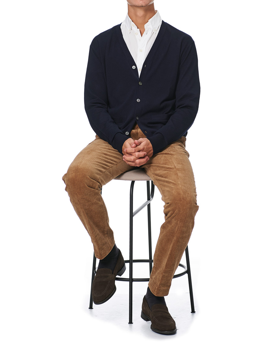 Mies | Housut | Brooks Brothers | Milano Fit Corduroy Trousers Camel