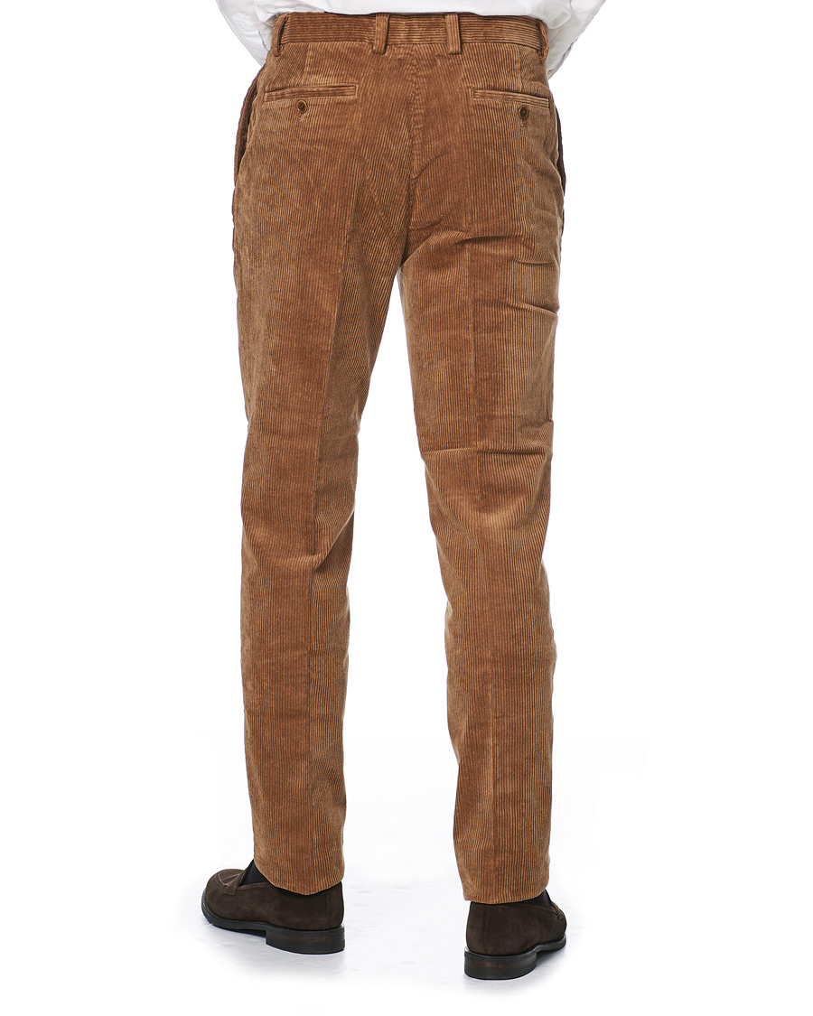 Mies | Housut | Brooks Brothers | Milano Fit Corduroy Trousers Camel