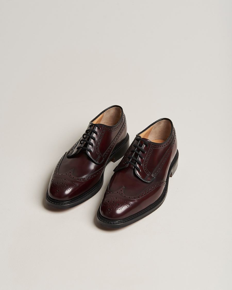 Mies | Käsintehdyt kengät | Church's | Grafton Polished Binder Brogue Burgundy